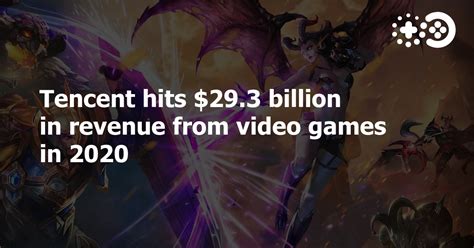 Tencent hits $29.3 billion in revenue from video games in 2020 | Game ...