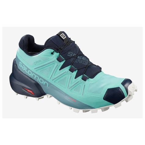 Salomon Women's Speedcross 5 GTX | Meadowbank / Navy Blazer