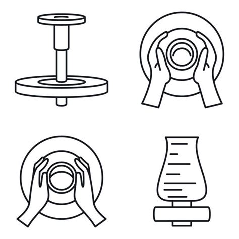 Pottery Wheel Illustrations, Royalty-Free Vector Graphics & Clip Art - iStock