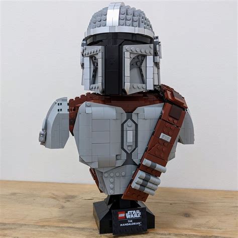 LEGO MOC Lego Mandalorian Bust by glenn_tanner55 | Rebrickable - Build with LEGO