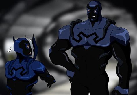 Black and Blue by Shikamaru2186 on DeviantArt | Blue beetle young justice, Blue beetle, Black beetle