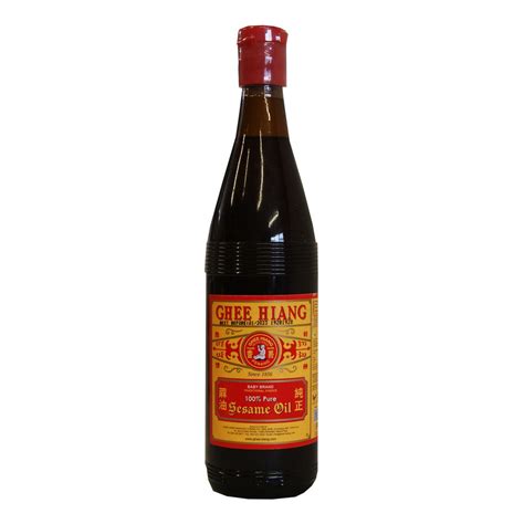 Ghee Hiang 100% Pure Sesame Oil - 580ml — Tradewinds Oriental Shop