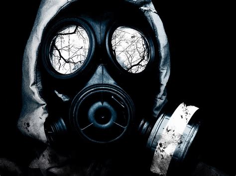 Black gas mask, gas masks, monochrome HD wallpaper | Wallpaper Flare