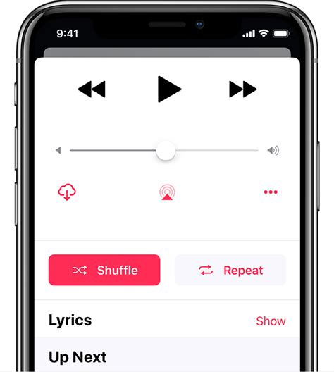 Play, repeat, and shuffle music - Apple Support