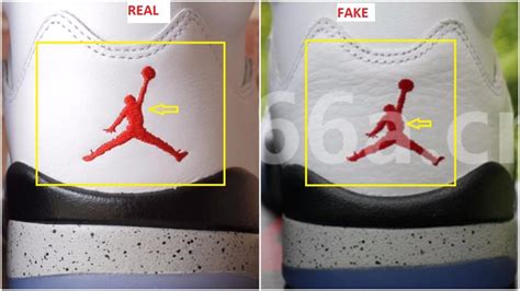 Jordan Real vs Fake Jordan Logo