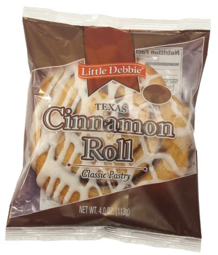 Little Debbie Texas Cinnamon Roll, 4 oz - Kroger