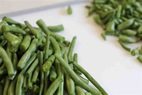 How to Freeze Fresh Green Beans - The Kitchen Garten