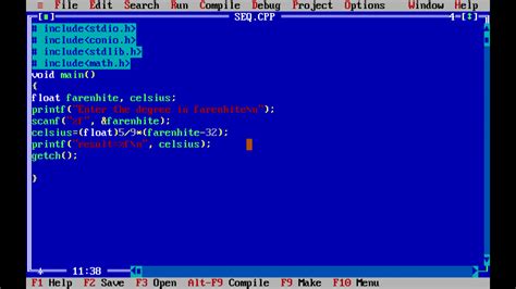 C Sequential Statements | Wideskills