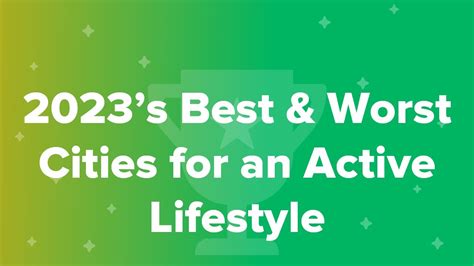 2023’s Best & Worst Cities for an Active Lifestyle - YouTube