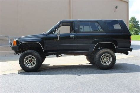 Purchase used 1987 Toyota 4Runner DLX SUV 22RE 5 Speed Lifted in Duluth, Georgia, United States ...