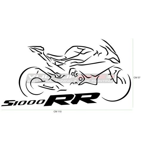 Wall sticker - BMW S1000RR