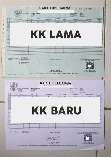 CARA BIKIN KARTU KELUARGA (KK) TERBARU 2020, JANGAN KAGET KALAU KERTASNYA MIRIP SEPERTI HVS ...