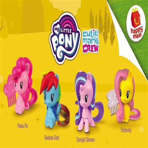 Mcdo Happy Meal Toy - My Little Pony (2018) *Sold Per Piece* | Shopee Philippines