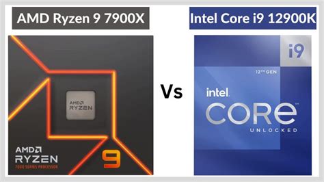 AMD Ryzen 9 7900X vs Intel Core i9 12900K: Comparison & Guide