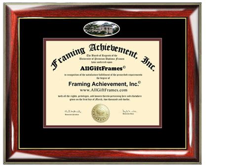 American University diploma frame certificate school picture degree fr