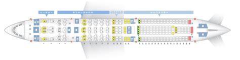 Seat Map and Seating Chart Lufthansa Airbus A330 300 Four Class Layout ...