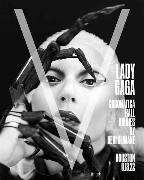 Lady Gaga V Magazine 2022 Cover Chromatica Ball Photoshoot