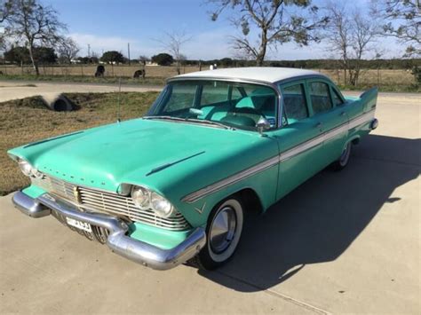 1957 Plymouth Belvedere-Green Christine for sale - Plymouth Other 1957 for sale in Salado, Texas ...