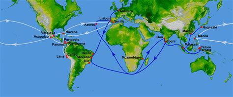 File:16th century Portuguese Spanish trade routes.png