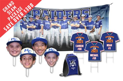 Grand Slam Tournament Package - Varsity Graphics