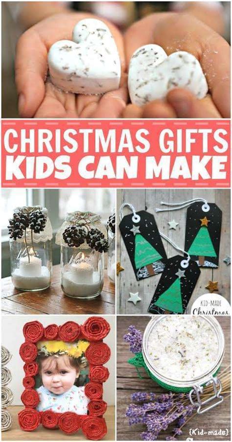 Easy Christmas Gifts Kids Can Make This Year