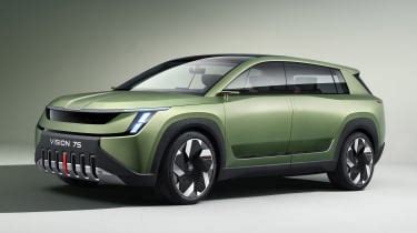 New Skoda Vision 7S previews future large electric SUV - pictures | Auto Express