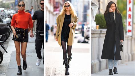 Best Combat Boot Outfits to Copy From Celebrities in 2019 | Glamour