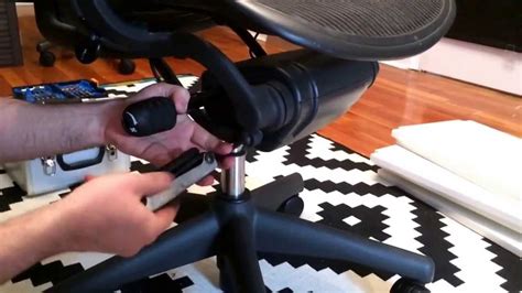 Aeron chair tilt repair - YouTube