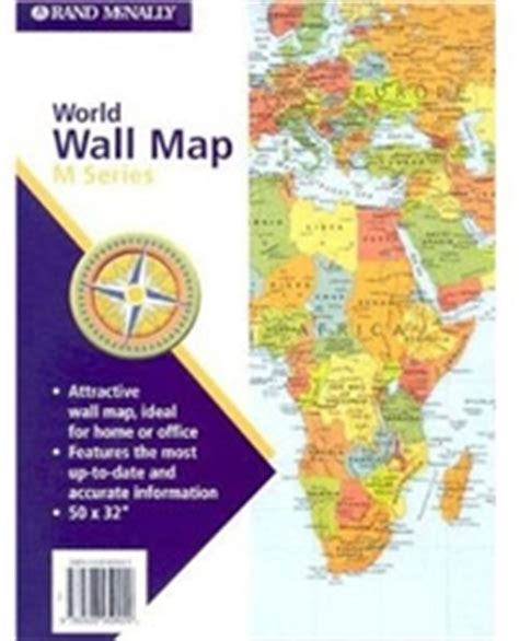 Rand McNally World Wall Map - Exodus Books