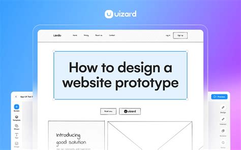 How To Design A Website Prototype | Web Design | Uizard