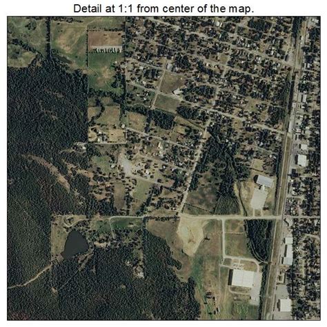 Aerial Photography Map of McAlester, OK Oklahoma