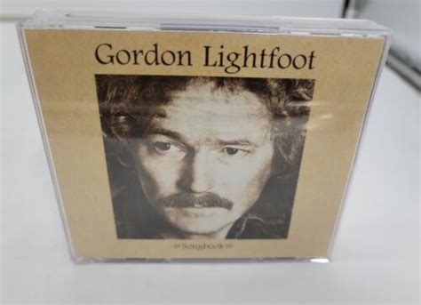 Gordon Lightfoot - Songbook [4CD Set] 81227946975 | eBay