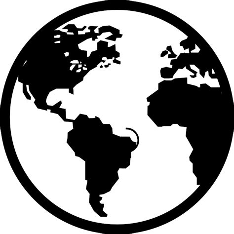 Earth Globe Tool Vector SVG Icon - SVG Repo