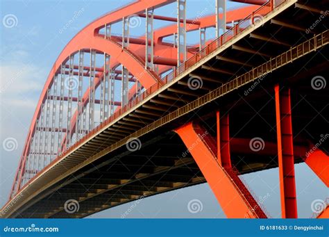 Steel Cable Stayed Bridge Stock Photos - Image: 6181633