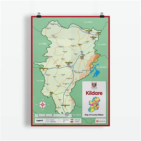 Kildare County Map | 4schools.ie