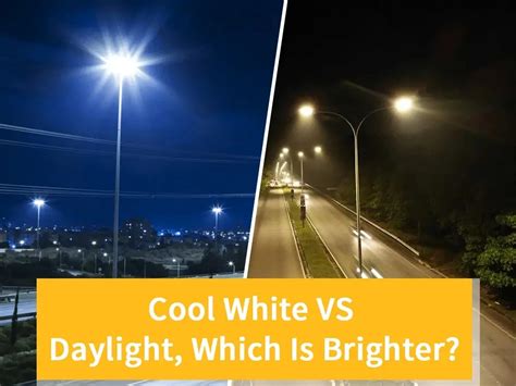 Cool White VS Daylight, Which Is Brighter?