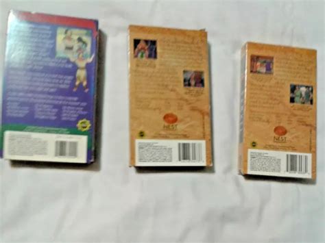 VHS NEST BIBLE TalesTapes Animated Moses Samuel John the Baptist Lot of 3 EUR 9,31 - PicClick FR