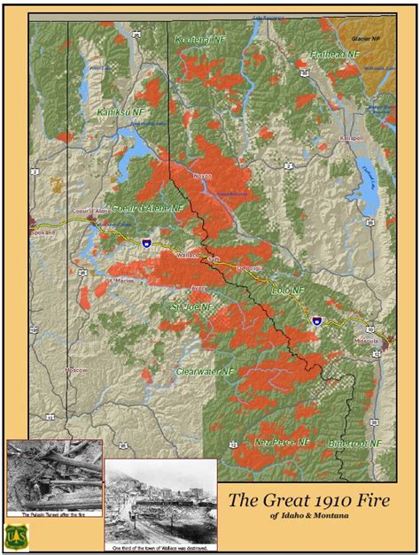 100 years ago today, the fires of 1910 and Ranger Pulaski - Wildfire Today