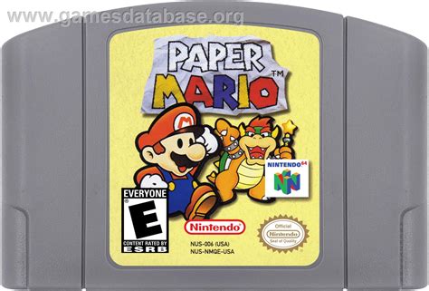 Paper Mario - Nintendo N64 - Games Database