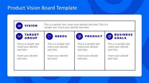 Product Vision Board Template for PowerPoint - SlideModel