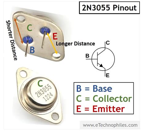 2N3055 Transistor Pinout, Equivalent & Specs in Detail