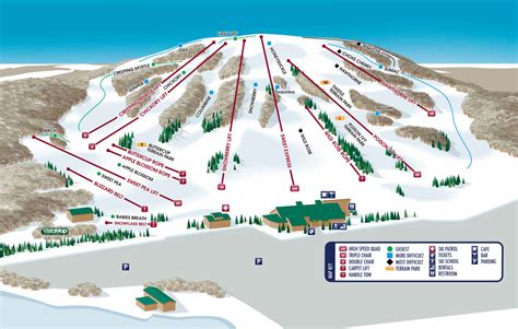 Ski Bittersweet Trail Map | SkiCentral.com