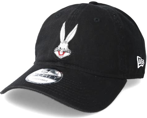 Bugs Bunny 9Forty Looney Tunes Black Adjustable - New Era cap ...