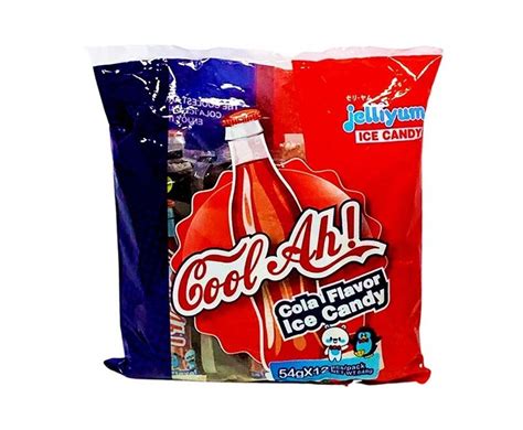 Jelliyum Ice Candy CoolAh! Cola Flavor Ice Candy (12 Packs x 54g)