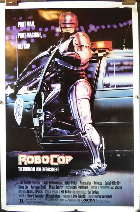 ROBOCOP, Original Vintage Rolled Movie Poster - Original Vintage Movie Posters