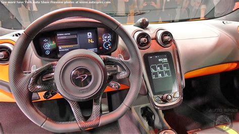 #NYIAS: BEST, REAL-LIFE Interior Shots Of The McLaren 570S - AutoSpies Auto News