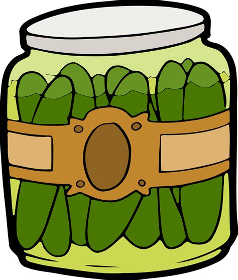 Jar of Pickles Vector Clipart image - Free stock photo - Public Domain ...