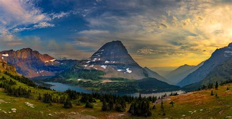 Hidden Sunset | Glacier National Park, Montana | Fine Art Landscape ...