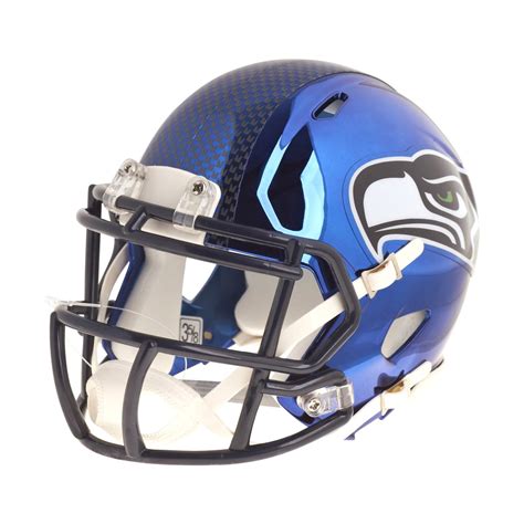 Riddell Mini Football Helmet - NFL CHROME Seattle Seahawks | eBay