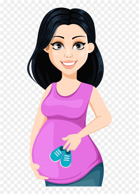 Pregnant Woman Clipart Png ~ Happy Pregnant Woman Clipart Png | Bodegawasuon